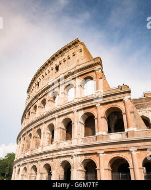 Détail de le Colisée à Rome Italie Banque D'Images