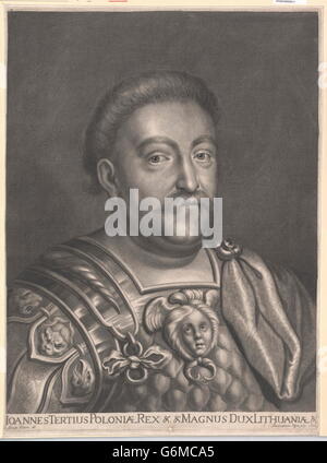 Johann III. Sobieski, König von Polen Banque D'Images