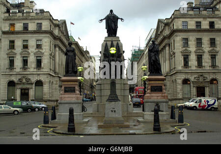 Statues et Monuments commémoratifs - Guerre de Crimée Memorial - Londres Banque D'Images