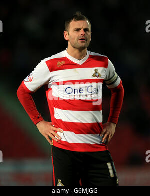 Football - Championnat de pari de ciel - Doncaster Rovers / Ipswich Town - Keepmoat Stadium. Richie Wellens, Doncaster Rovers Banque D'Images