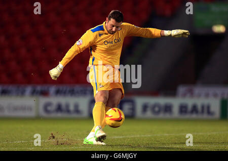 Football - Championnat de pari de ciel - Doncaster Rovers / Ipswich Town - Keepmoat Stadium. Ross Turnbull, Doncaster Rovers Banque D'Images