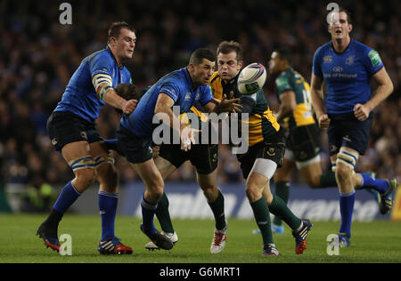 Rugby Union - Heineken Cup - Pool 1 - Leinster Rugby v Northampton Saints - Aviva Stadium Banque D'Images