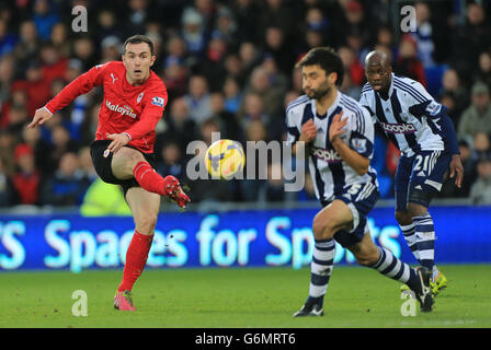 Soccer - Barclays Premier League - Cardiff City v West Bromwich Albion - Cardiff City Stadium Banque D'Images