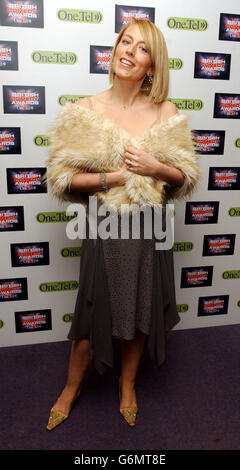 Fay Ripley British Comedy Awards Banque D'Images