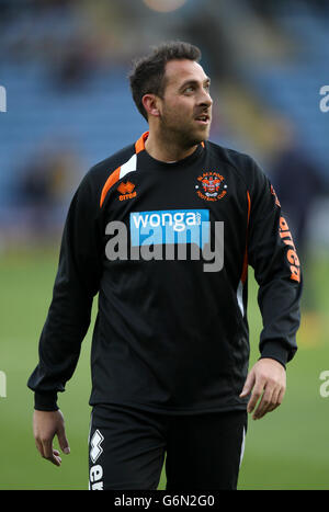 Football - Championnat Sky Bet - Burnley / Blackpool - Turf Moor.Michael Chopra, Blackpool Banque D'Images