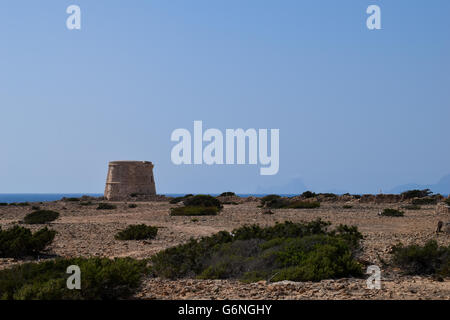 Torre de la Gavina , Formentera Banque D'Images