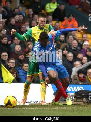 Soccer - Barclays Premier League - Norwich City v Hull City - Carrow Road Banque D'Images