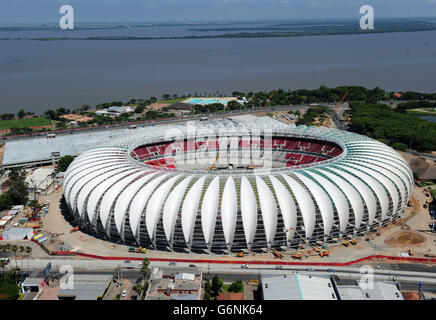 Football - FIFA Brésil coupe du monde 2014 - Estadio Beira-Rio.Vue générale du stade Beira-Rio, Porto Alegre, Brésil. Banque D'Images