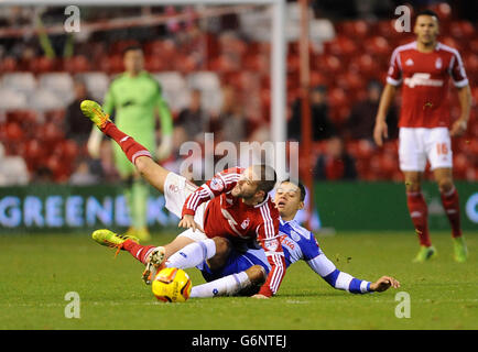 Sky Bet Championship Soccer - - Nottingham Forest v Queens Park Rangers - Rez-de-Ville Banque D'Images