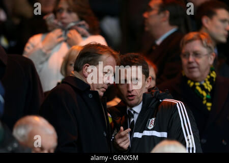 Soccer - Barclays Premier League - Norwich City v Fulham - Carrow Road Banque D'Images