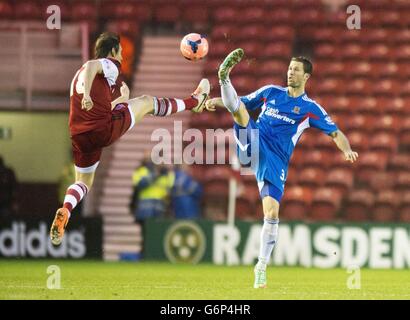 Football - FA Cup - Troisième round - Middlesbrough v Hull City - Stade Riverside Banque D'Images