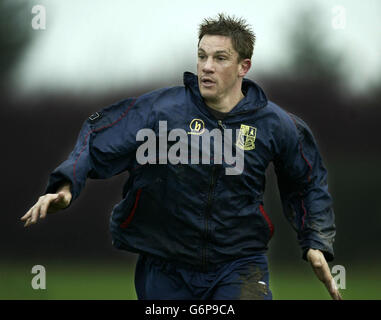 Telford United session de formation Banque D'Images