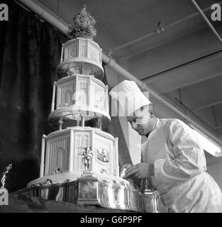 Image - Prince Edward, duc de Kent et Katharine Worsley Mariage - Londres Banque D'Images