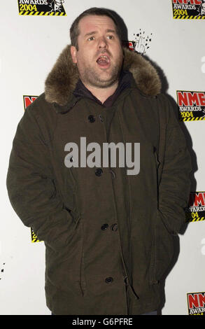 Chris Moyles NME Awards 2004 Banque D'Images