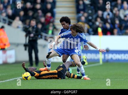 Soccer - Barclays Premier League - Hull City - Chelsea v KC Stadium Banque D'Images