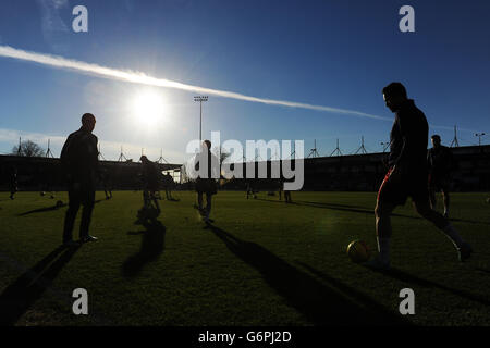 Sky Bet Championship Soccer - - Yeovil Town v Burnley - Huish Park Banque D'Images