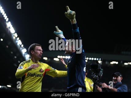 Soccer - Capital One Cup - Demi-finale - deuxième manche - Manchester United v Sunderland - Old Trafford Banque D'Images