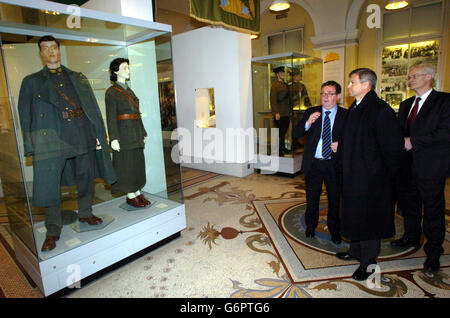 Bondevik Visite en Irlande Banque D'Images