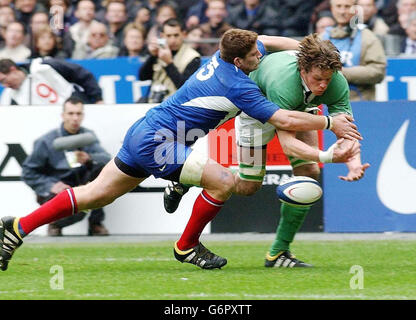 RBS 6 Nations France / Irlande Banque D'Images