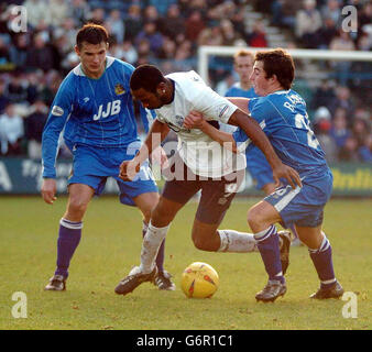 Preston North End v Wigan Athletic Banque D'Images