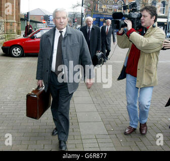 Lord Saville enquête Bloody Sunday Banque D'Images