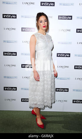 Roxanne McKee participe à l'InStyle Best of British Talent Party en association avec Lancome et Sky Living à Dartmouth House, Londres. Banque D'Images