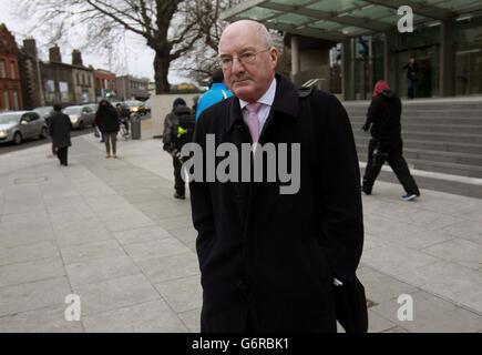 Affaire judiciaire Anglo Irish Banque D'Images