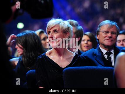 National Television Awards 2014 - spectacle - Londres.Julie Hesmondhalgh lors des National Television Awards 2014 à l'O2 Arena, Londres. Banque D'Images