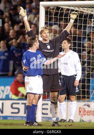 Leicester v Bolton Banque D'Images