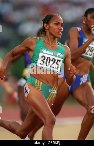 Jeux Olympiques d'Atlanta ... Women's 400m Final ... Athlétisme Banque D'Images