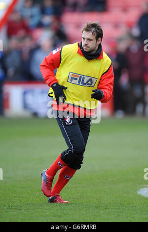 Soccer - Sky Bet Championship - AFC Bournemouth / Leicester City - Dean court. Brett Pitman, AFC Bournemouth. Banque D'Images