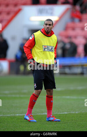 Soccer - Sky Bet Championship - AFC Bournemouth / Leicester City - Dean court. Lewis Grabban, AFC Bournemouth. Banque D'Images