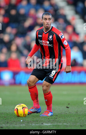 Soccer - Sky Bet Championship - AFC Bournemouth / Leicester City - Dean court. Lewis Grabban, AFC Bournemouth. Banque D'Images