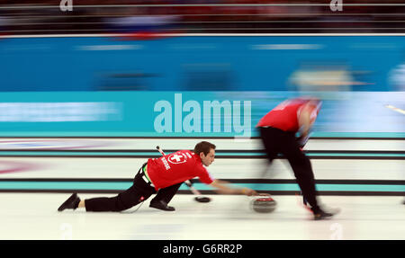 Jeux Olympiques d'hiver de Sotchi - Jour 5 Banque D'Images