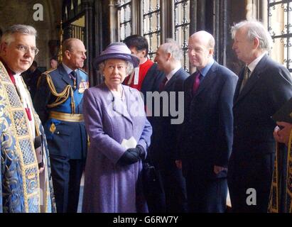 La Reine Elizabeth de Coastal Command Banque D'Images