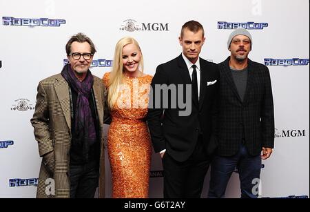 Robocop Première Mondiale - Londres Banque D'Images