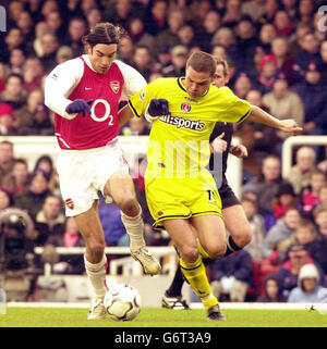 ARSENAL V CHARLTON Banque D'Images