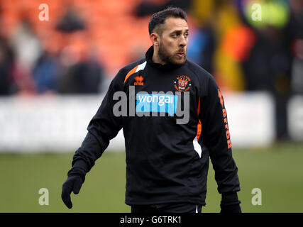 Football - Championnat Sky Bet - Blackpool / Birmingham City - Bloomfield Road. Michael Chopra, Blackpool Banque D'Images