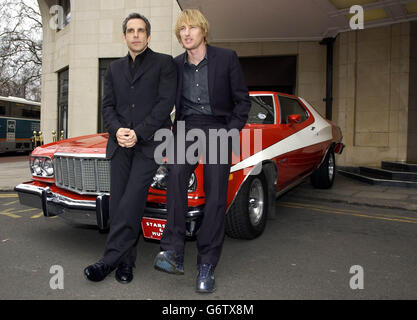 Stiller et Wilson Starsky et Hutch Banque D'Images