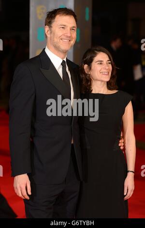 BAFTA Film Awards 2014 - Arrivées - Londres Banque D'Images