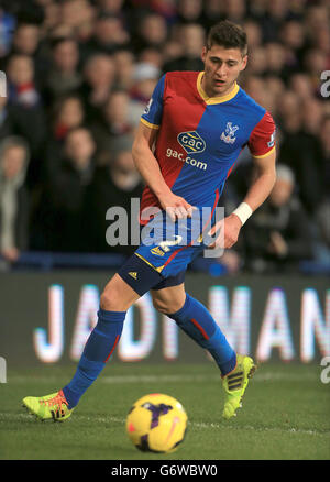 Football - Barclays Premier League - Crystal Palace v Manchester United - Selhurst Park. Joel Ward, Crystal Palace Banque D'Images