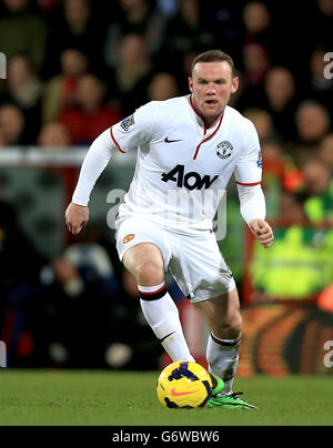 Football - Barclays Premier League - Crystal Palace v Manchester United - Selhurst Park. Wayne Rooney, Manchester United Banque D'Images