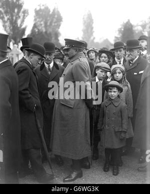 W.G. Funérailles de grâce - Prince Ranji Igtham - Cimetière - Londres Banque D'Images