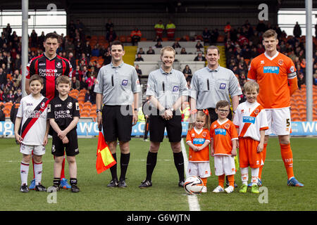 Sky Bet Championship Soccer - - Blackpool v Bournemouth AFC - Bloomfield Road Banque D'Images