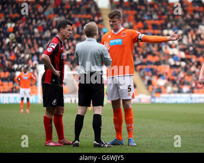 Sky Bet Championship Soccer - - Blackpool v Bournemouth AFC - Bloomfield Road Banque D'Images