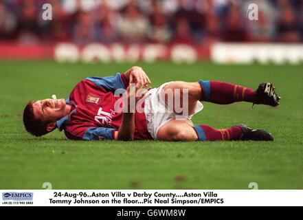 Le soccer. Aston Villa v Derby County Banque D'Images