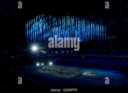 Jeux Olympiques d'hiver de Sotchi - Jour 16 Banque D'Images