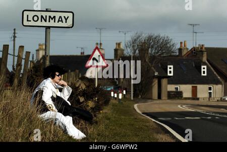 Imitateur d'Elvis Banque D'Images