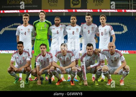 Football - match amical - Pays de Galles v Islande - Cardiff City Stadium Banque D'Images