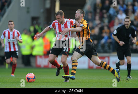 Football - FA Cup - sixième round - Hull City v Sunderland - KC Stadium Banque D'Images